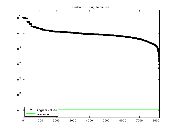 Bai/dw8192 svd