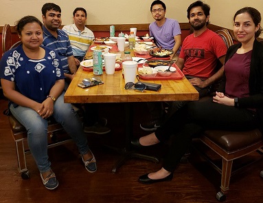 Farimah's Graduation Lunch.