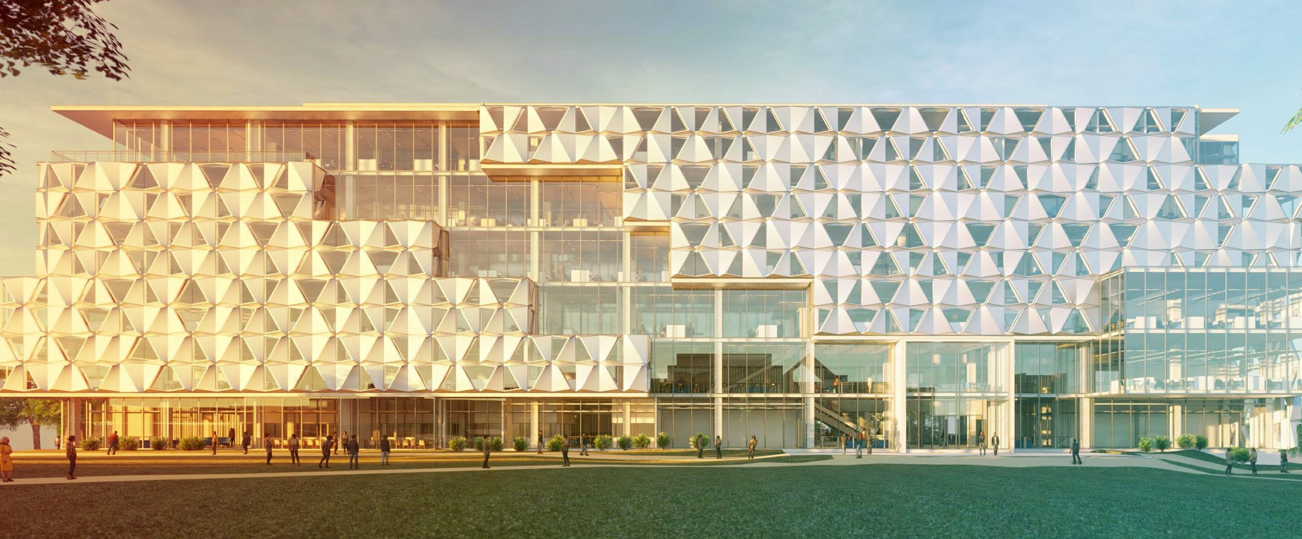 Malachowsky Hall for Data Science & Information Technology Rendering