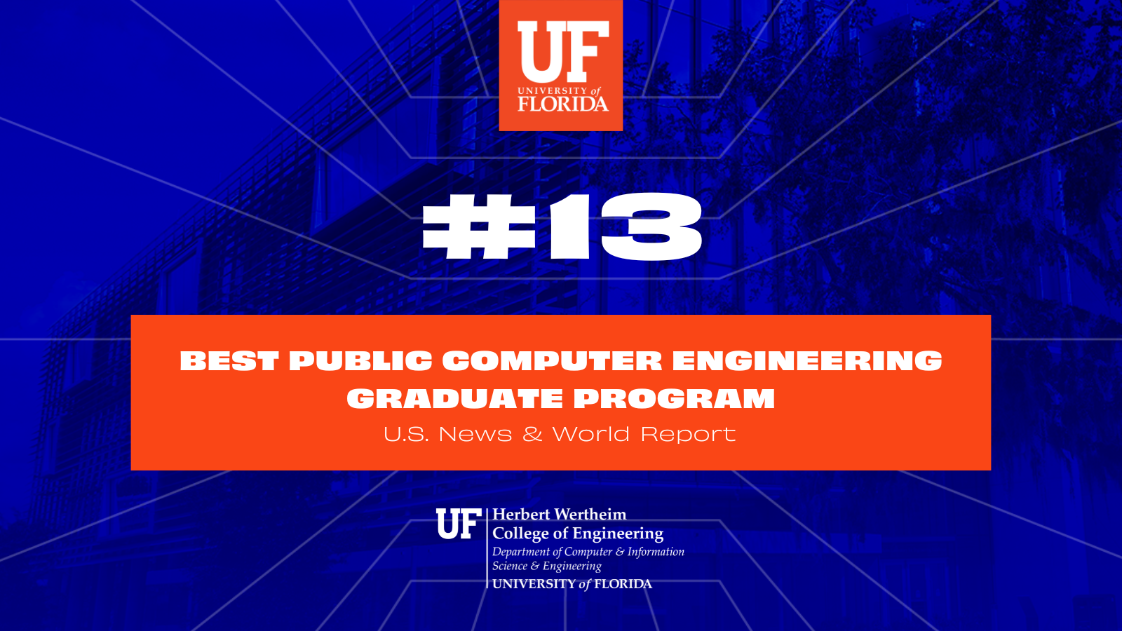 Computer Engineer Graduate Program Ranks No. 13