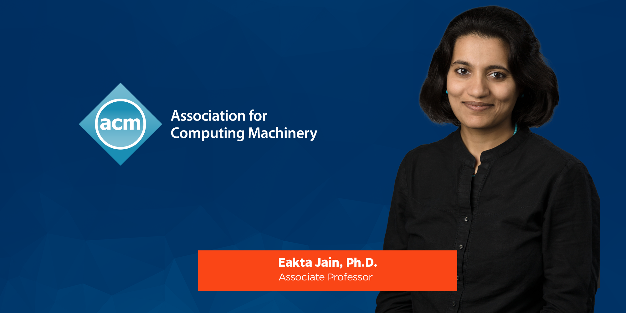 Eakta Jain, Ph.D.
