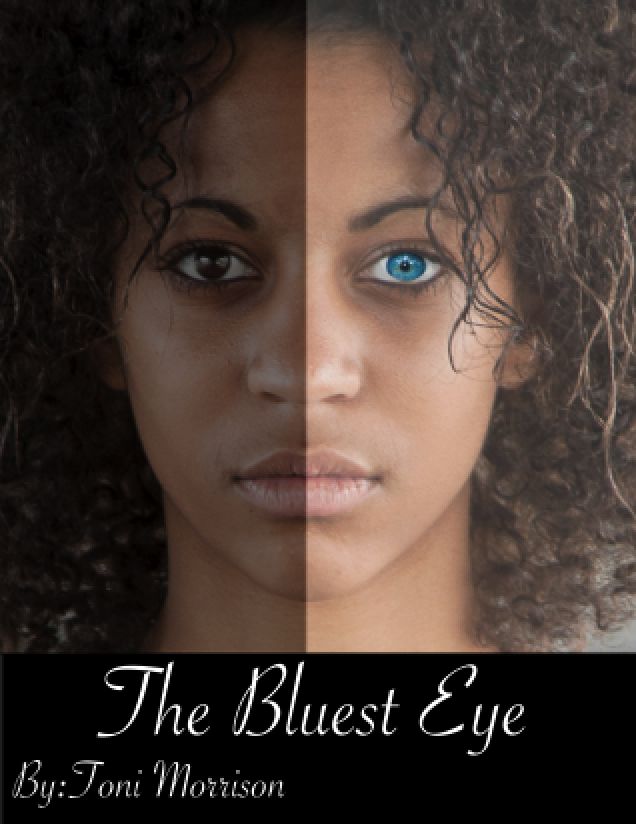 Book cover of The Bluest Eye by Toni Morrison.