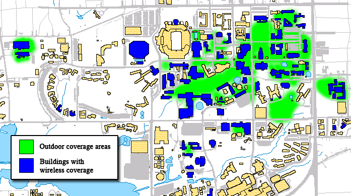 UFL Wireless Coverage Map